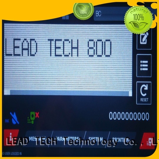 LEAD TECH industrial ink marking systems for business for pipe printing