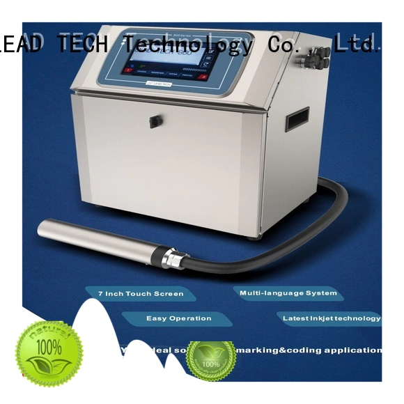 LEAD TECH Best coding and marking industry company for tobacco industry printing