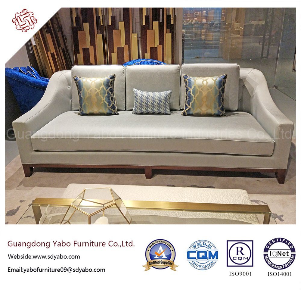 Popular Hotel Furniture with Living Room Three Seat Sofa (YB-LC301)
