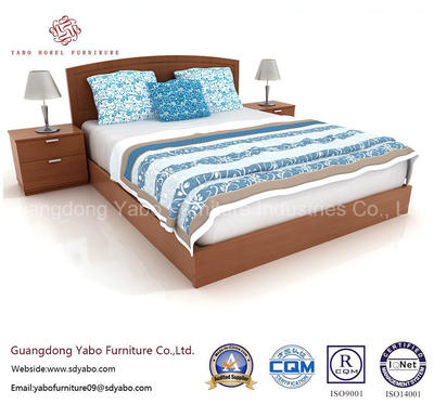 Superior Hotel Bedroom Bed with Bedside Cabinet (YB-WS-62)