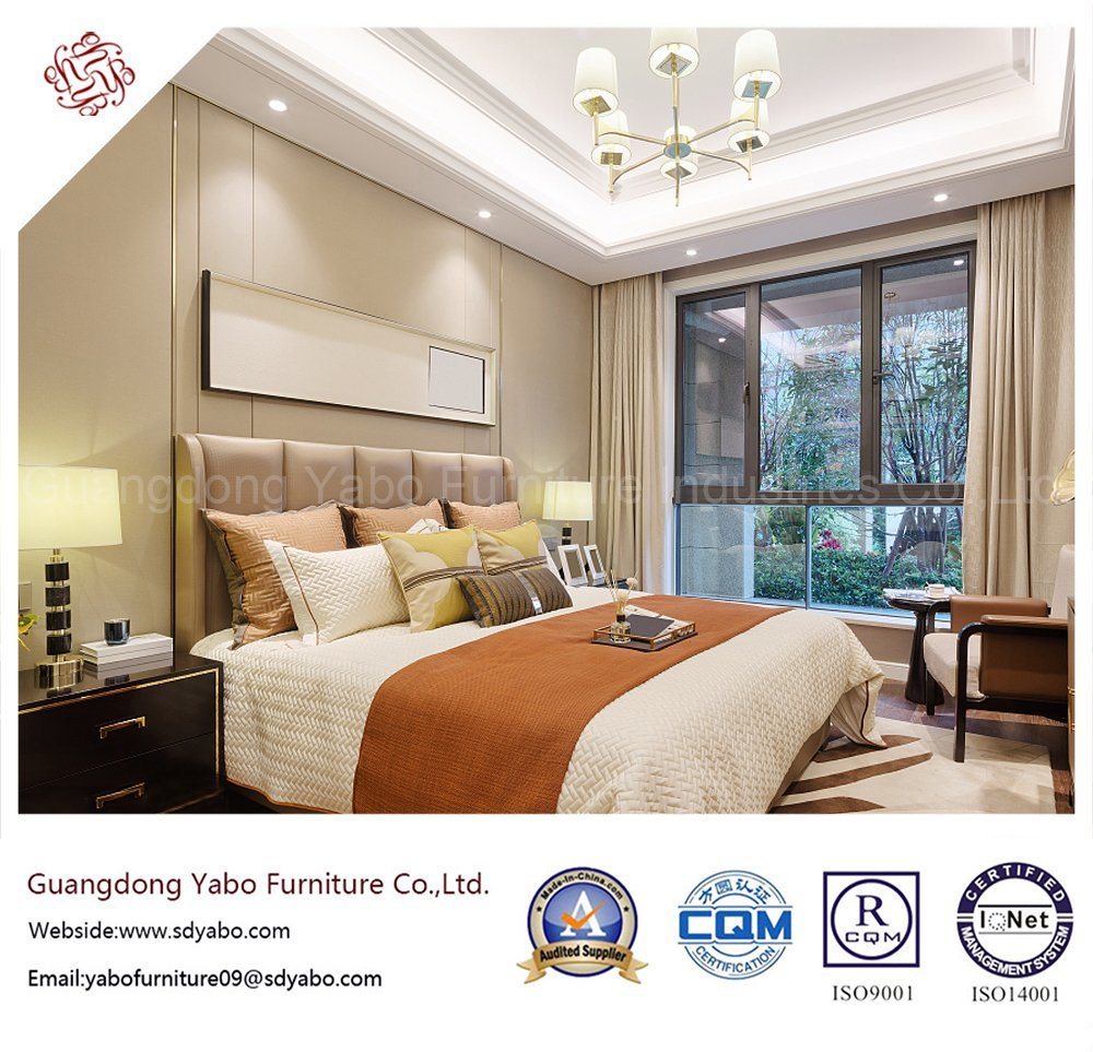 2019 New Design 4 Star Luxury modern Fabric Hotel Bedroom Furniture (YB-WS-35)
