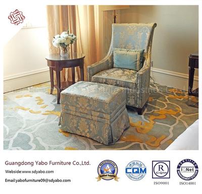 Bespoke Hotel Furniture with Living Room Chair with Ottoman (YB-S-845)