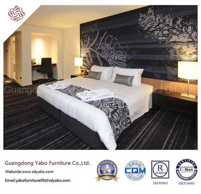Luxurious Hotel Bedroom Furniture with Wooden Headboard (YB-H-3)