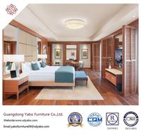 Solid Wood Hotel Bedroom Furniture with Sea-View King Room (YB-S-17)