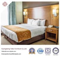 Solid Wood Hotel Furniture with Bedding Room Set (YB-S-3)