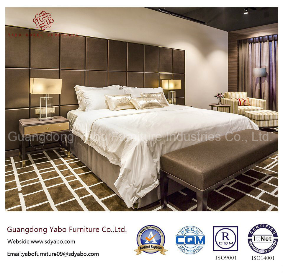Laminate Finish Hotel Bedroom Furniture with Good Design (YB-812-1)