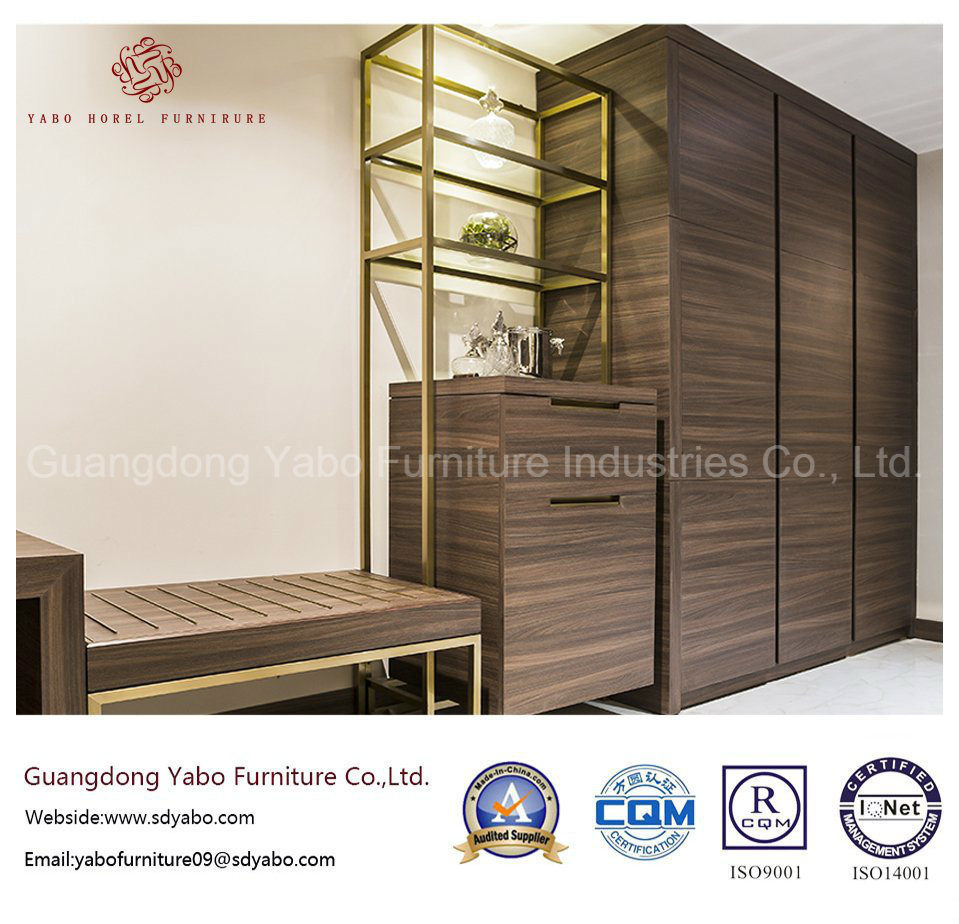 Laminate Finish Hotel Bedroom Furniture with Good Design (YB-812-1)