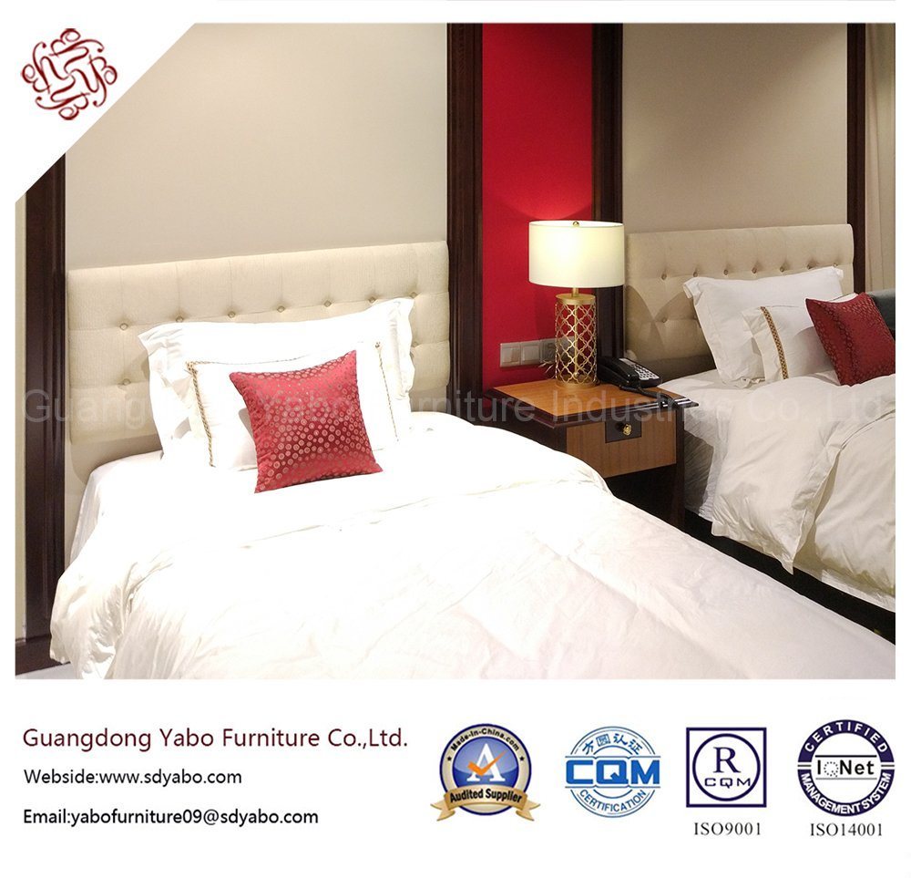 Fabulous Hotel Furniture with Twin Bedding Room Set (YB-O-70-1)