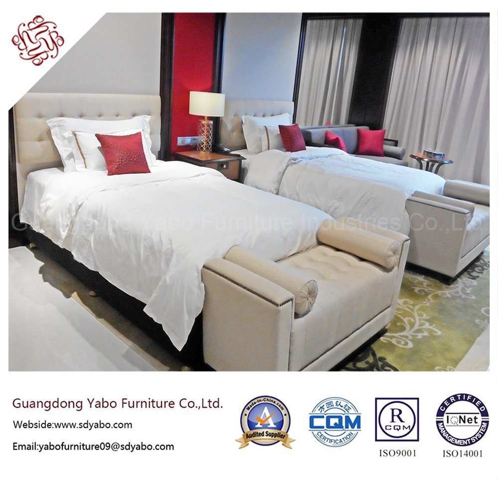 Fabulous Hotel Furniture with Twin Bedding Room Set (YB-O-70)