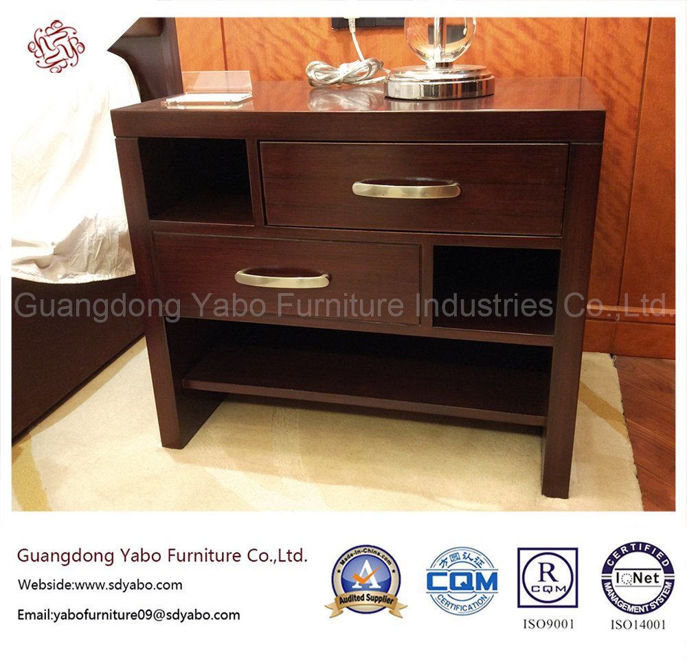 Concise Hotel Furniture with Wooden Drawer Nightstand (YB-O-2)