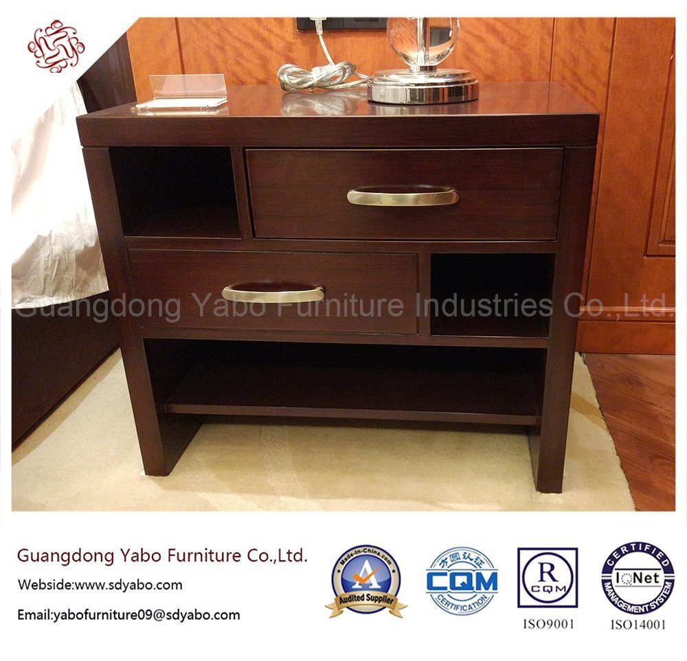 Concise Hotel Furniture with Wooden Drawer Nightstand (YB-O-2)