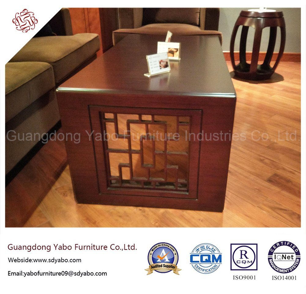 Hotel Furniture with Lobby coffee Table with Chinese Element (YB-E-21-1)