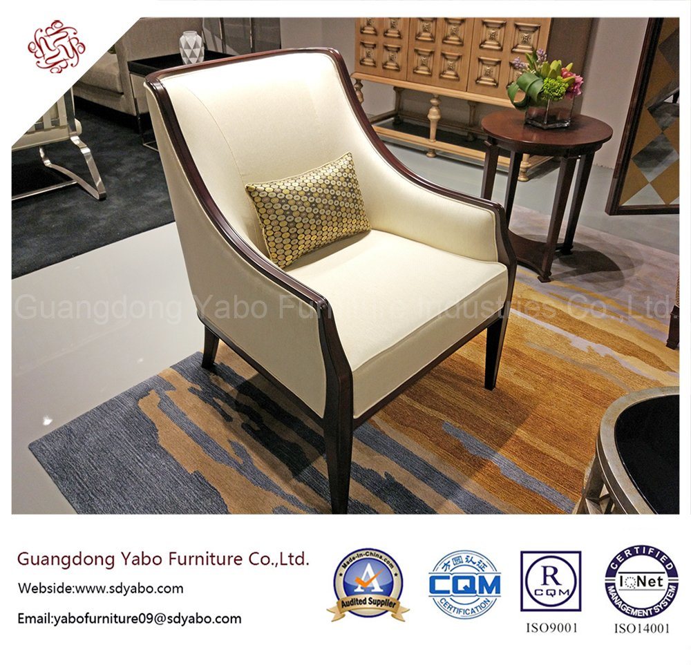 Oak Hotel Furniture with Modern Lobby Armchair (YB-D-3)