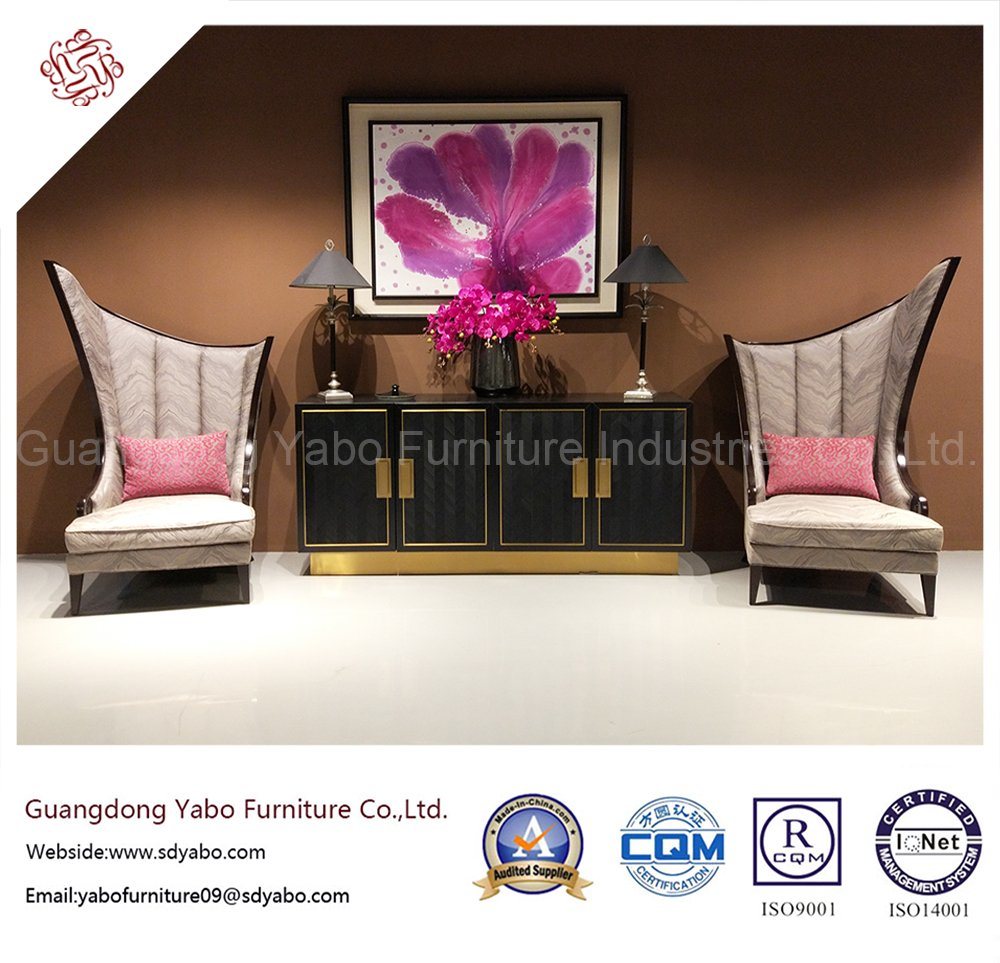 Stylish Hotel Furniture with Distinctive Wing Chair for Lobby (HL-2-6)