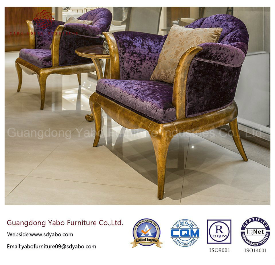 Fashionable Hotel Furniture for Lobby Furniture with Lounge Armchair (YB-S-825B)