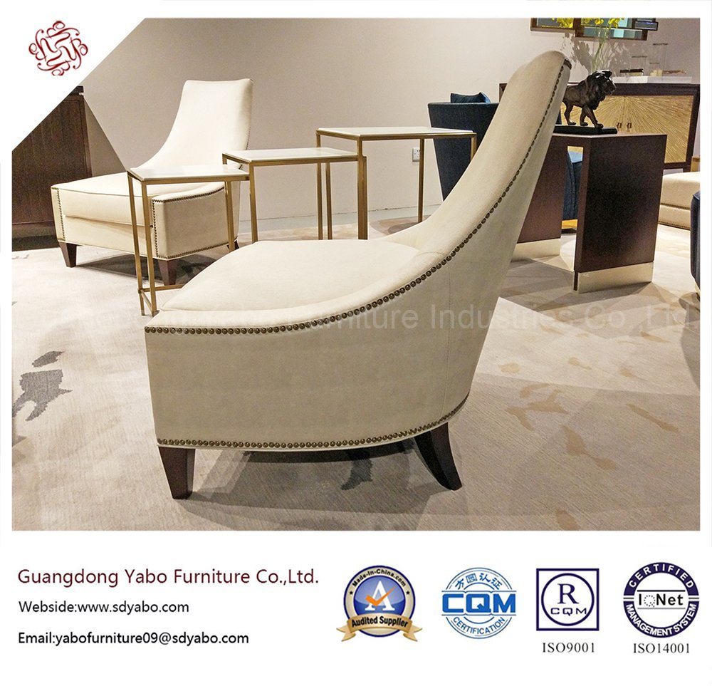 Leisure Hotel Furniture with Fabric Lobby Single Chair (6206)