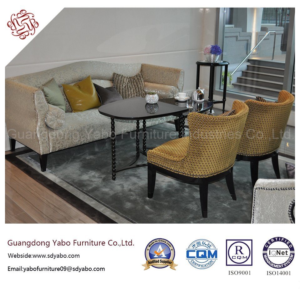 Smartness Hotel Furniture with Lobby Lounge Sofa Set (YB-B-3)