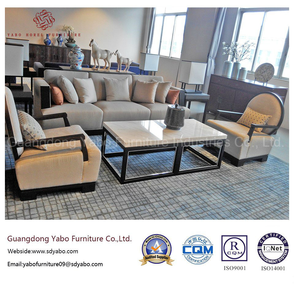 Custom Modern Hotel Furniture for Lobby Sofa Furniture Set (HLX1