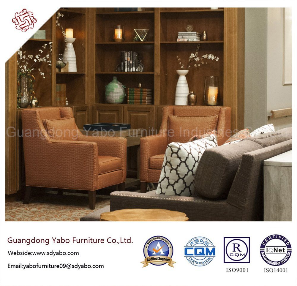 Delicate Hotel Furniture with Lobby Lounge Single Sofa (YB-H-26)