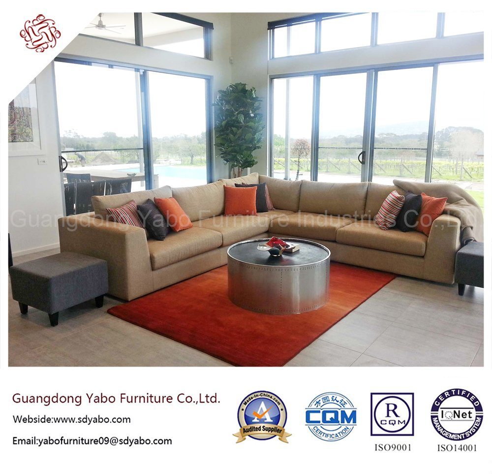 Fabulous Hotel Furniture with Lobby Lounge Corner Sofa (YB-H-31)