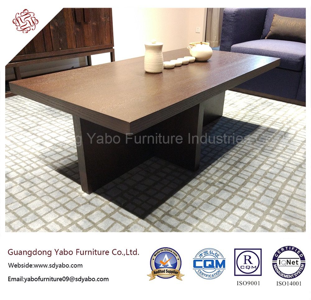 Modernistic Hotel Furniture with Wooden Coffee Table (YB-W11)