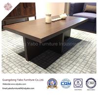 Modernistic Hotel Furniture with Wooden Coffee Table (YB-W11)