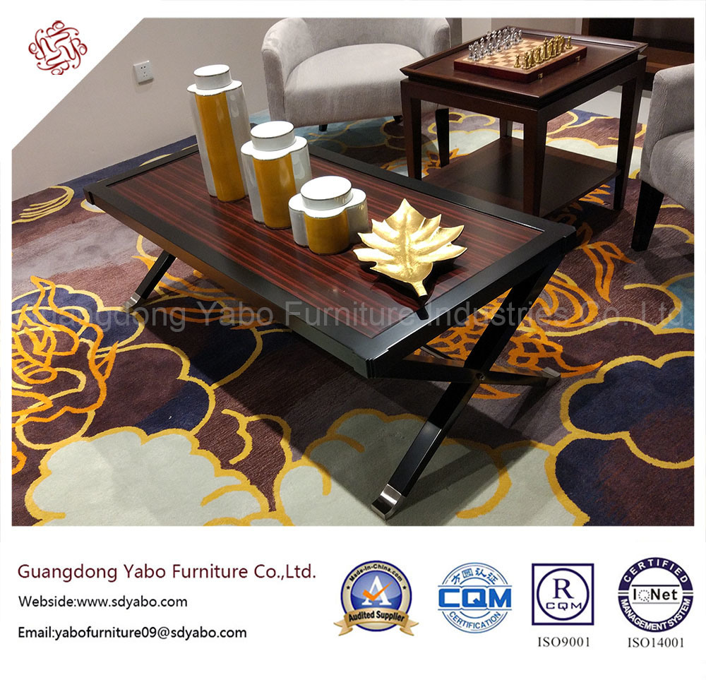 fashion Hotel Furniture with Wooden Coffee Table (20-906-1)