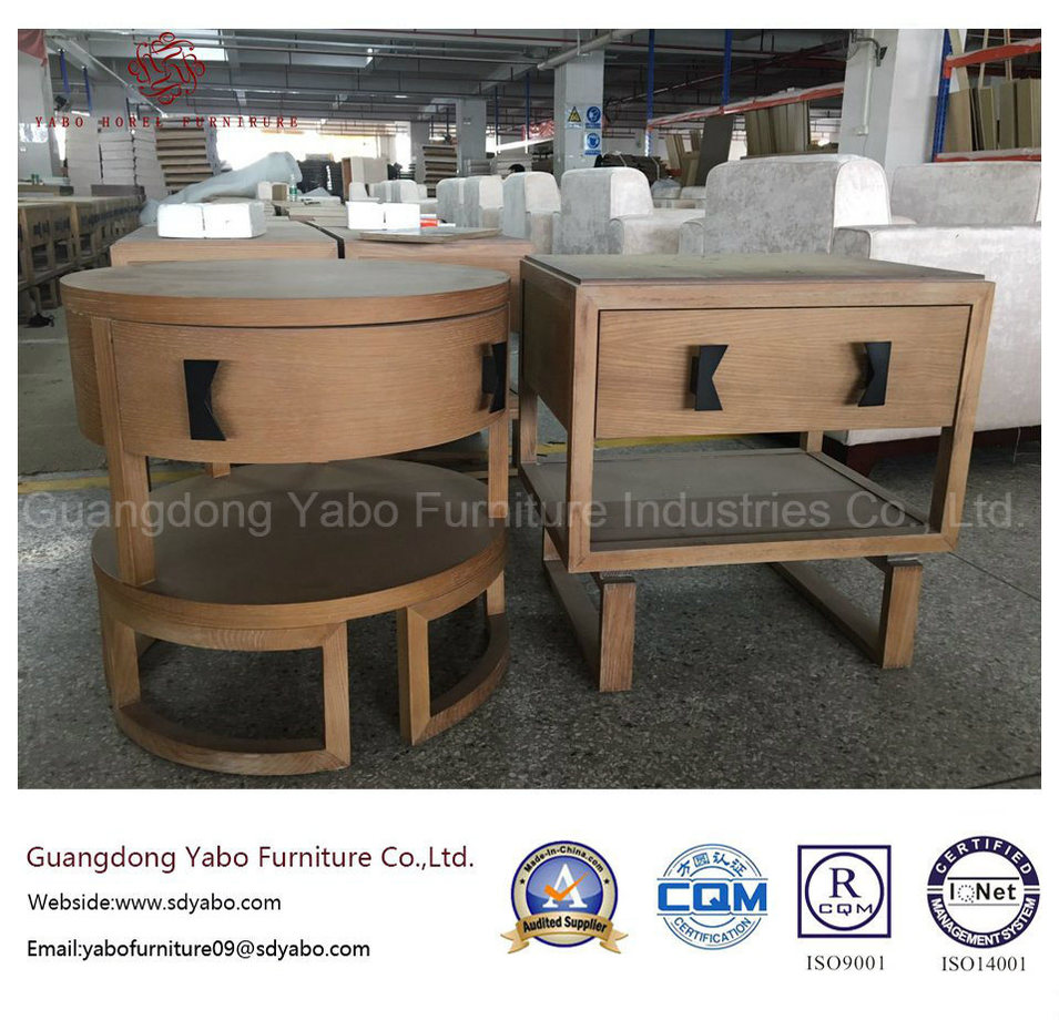 Simple Hotel Furniture for Wood Nightstand for Bedroom Furniture (YB-YL-1)
