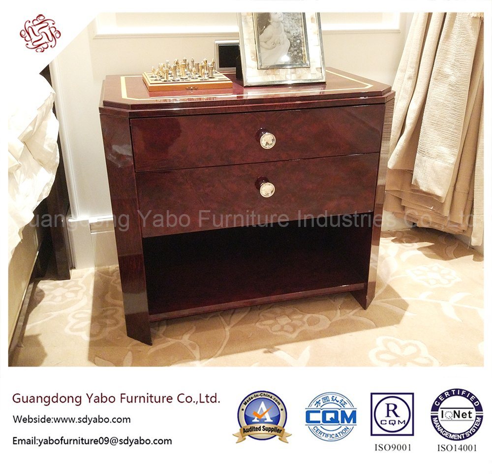 Modernistic Hotel Furniture with Drawer Nightstand (YB-O-8)