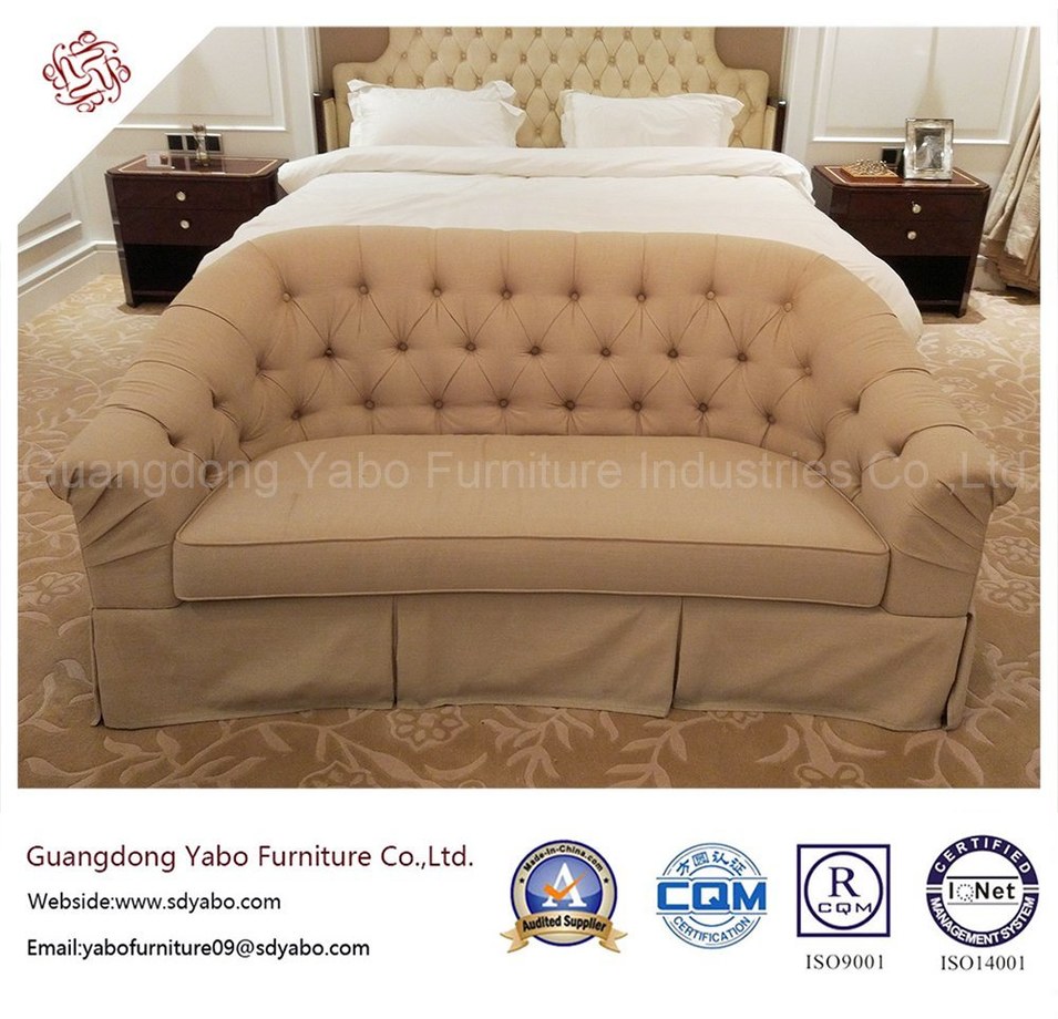 Custom Made Hotel Furniture with Fabric Sofa (YB-O-11)