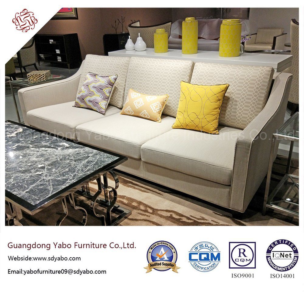 Salable Hotel Furniture with Fabric Three Sofa (YB-O-36)