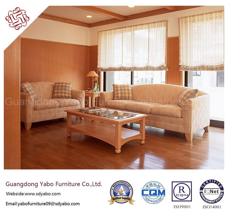 Modern Hotel Furniture with Wooden Sofa (YB-721)