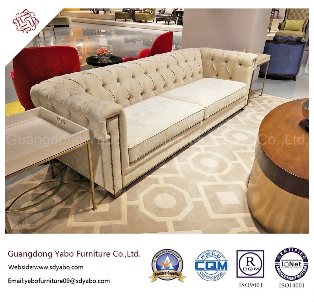 Delicate Hotel Furniture with Living Room Fabric Sofa (YB-D-10)