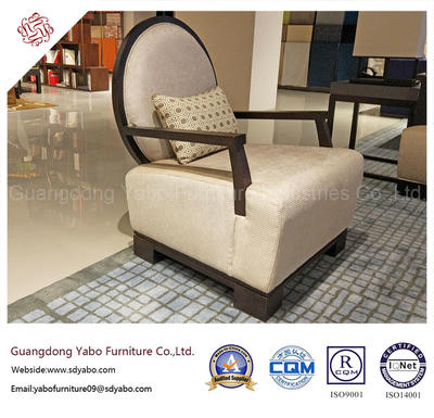 Concise Hotel Furniture with Wooden Living Room Chair (6130C1)