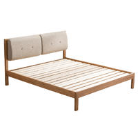 New Design Solid Wood Bed wooden Bedroom Furniture