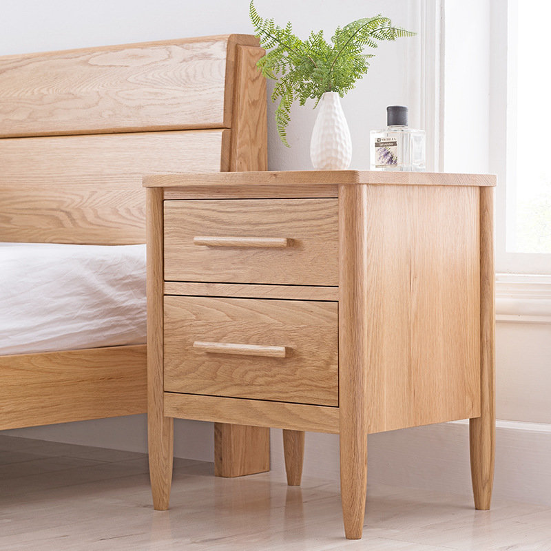 2020 wooden nightstands for sale set of 2 bedside table nightstand modern fashion with storage with drawers high quality movable