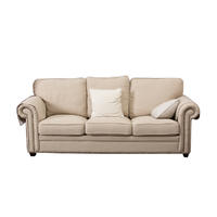 Boomdeer classic modern fabric 3 seat European style Fabric sofa