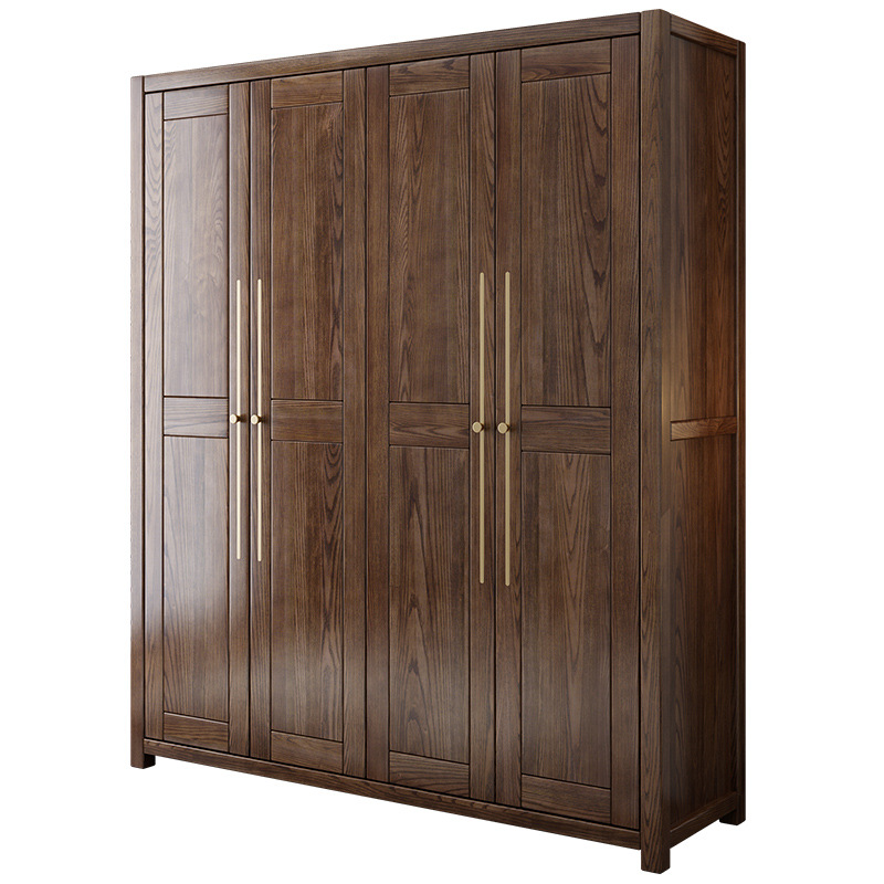 Solid wood moderncupboards and wardrobes designbedroom closet wood built in wardrobewooden cabinet support customized