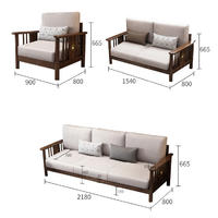 sofa set 3 2 1 designs wooden club one piece compact luxury hotel lobby modern leisure relaxing chair sofa modern furniture