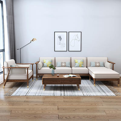 Indoor fabric Cheap 1234 seater sofas sectionals living room furniture wooden cama modernos e luxuosos para sala de estar