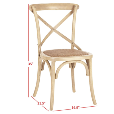 Back Cross Restaurant Wooden Room Wood French Design Upholstered Furniture Antique Cheap Wholesale High Dining Chair
