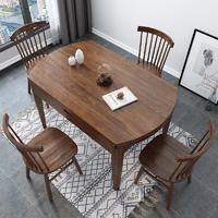 12 seater wooden dining table senior round extendable folding modern set circle rustic large simple furniture dining room hotel