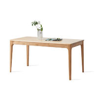 Modern custom supported wooden home furniture small dining table wood for dining room or reataurtant design