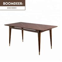 Modern Small Exotic Natural Solid Wood Coffee Table Walnut Living Room Furniture