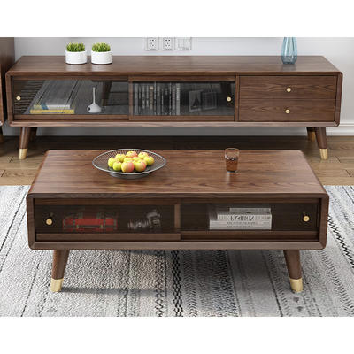 2020 High Quality Nordic affordable luxury top sales home furniture soild wooden small coffee table