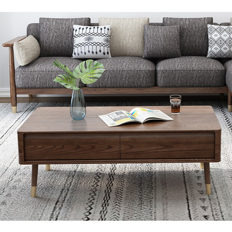 Multifunctional new model modern coffee tea table living room furniture design wooden square tea coffee table