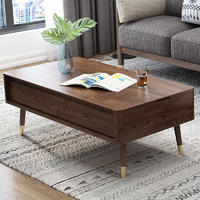 Special offer Individuality modern stylish novel popular top sell useful lift solid wood coffee table furniture wholesale retail