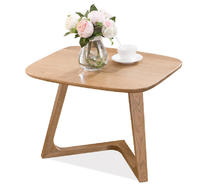 Modern simple design hotel Sofa tea table latest living room furniture wooden tea table design coffee table