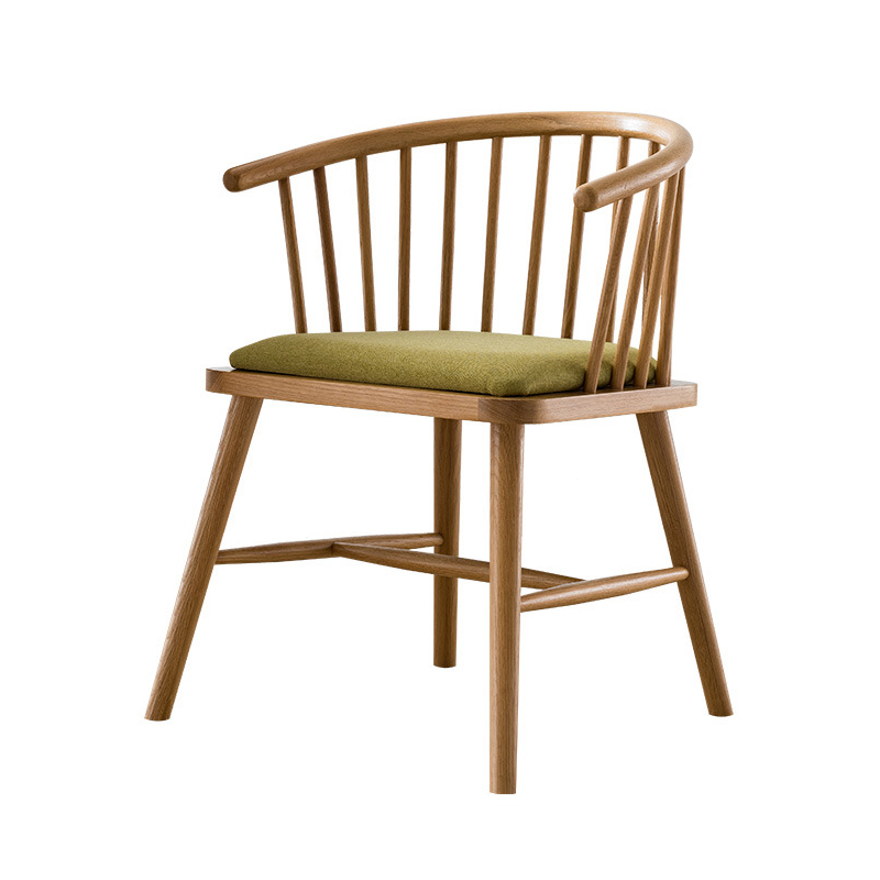 BOOMDEER Special custom new design cheapnordic morden dining soild wooden comfortable chair set dining room by using white oak
