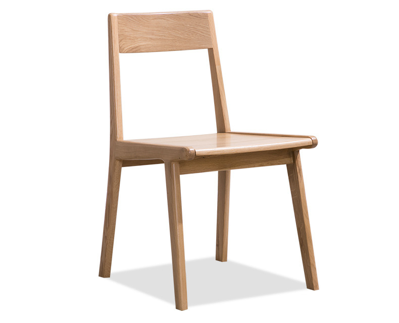 Modern design customized classic natural solid ash wood wooden practical dining chair set for dining room/restaurant